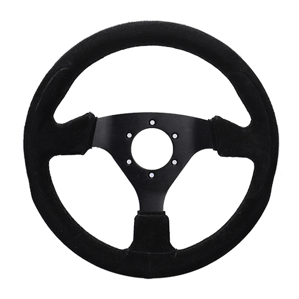 Premium Steering Wheel Photo Front View