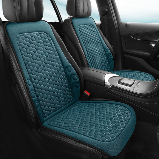Blue Front Seat Cover Product Photo